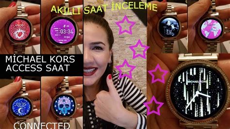 michael kors akıllı saat kurulumu|MICHAEL KORS ACCESS AKILLI SAAT İNCELEMESİ .